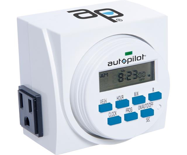 Autopilot Dual-Outlet Digital Timer