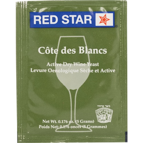 Red Star Cote des Blancs Dry Wine Yeast