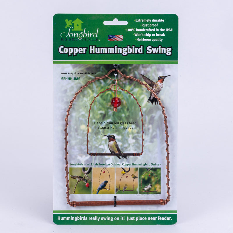 Copper Hummingbird Swing