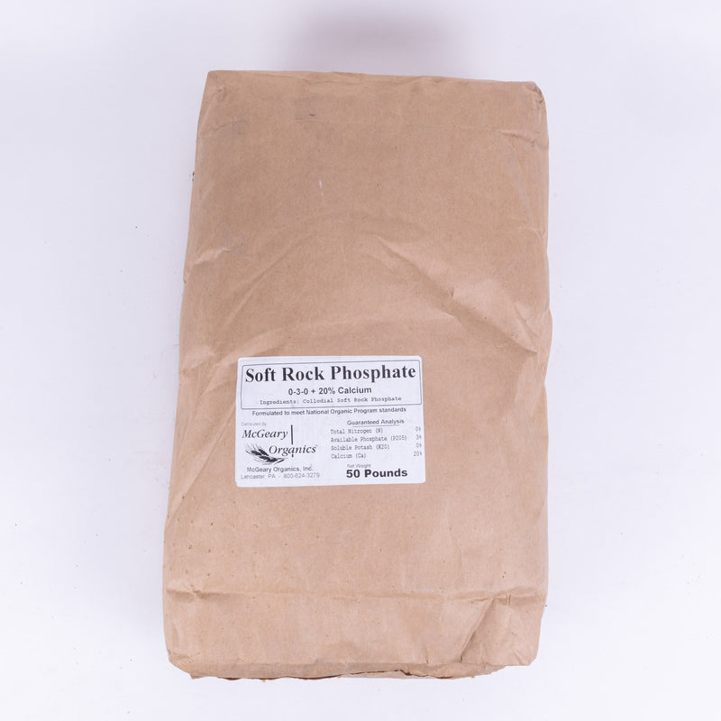 McGeary Organics Soft Rock Phosphate - 50 lb