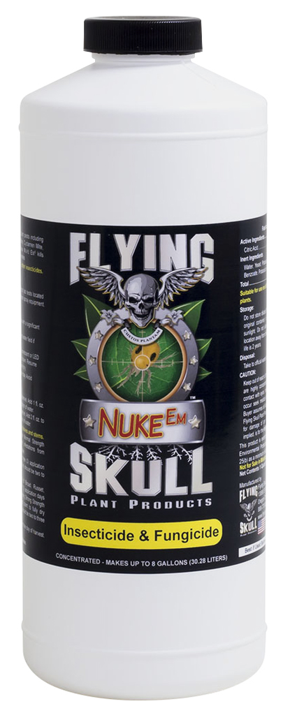 Flying Skull Nuke 'Em Organic Pesticide & Fungicide