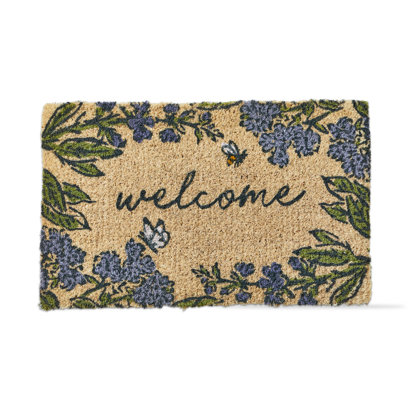 Sage Welcome Coir Doormat