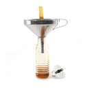 Stainless Steel Funnel w/Strainer