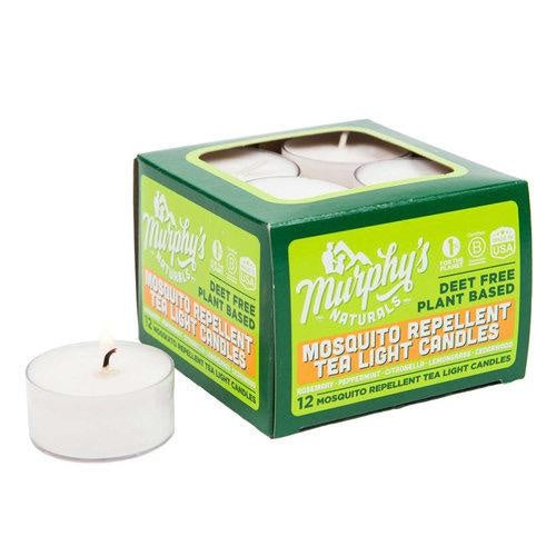 Murphy's Naturals Mosquito Repellent Tea Light Candles - box/12