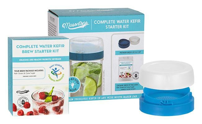 Masontops Water Kefir Starter Kit