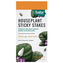 Safer: Houseplant Sticky Stakes & Strips-7/pk