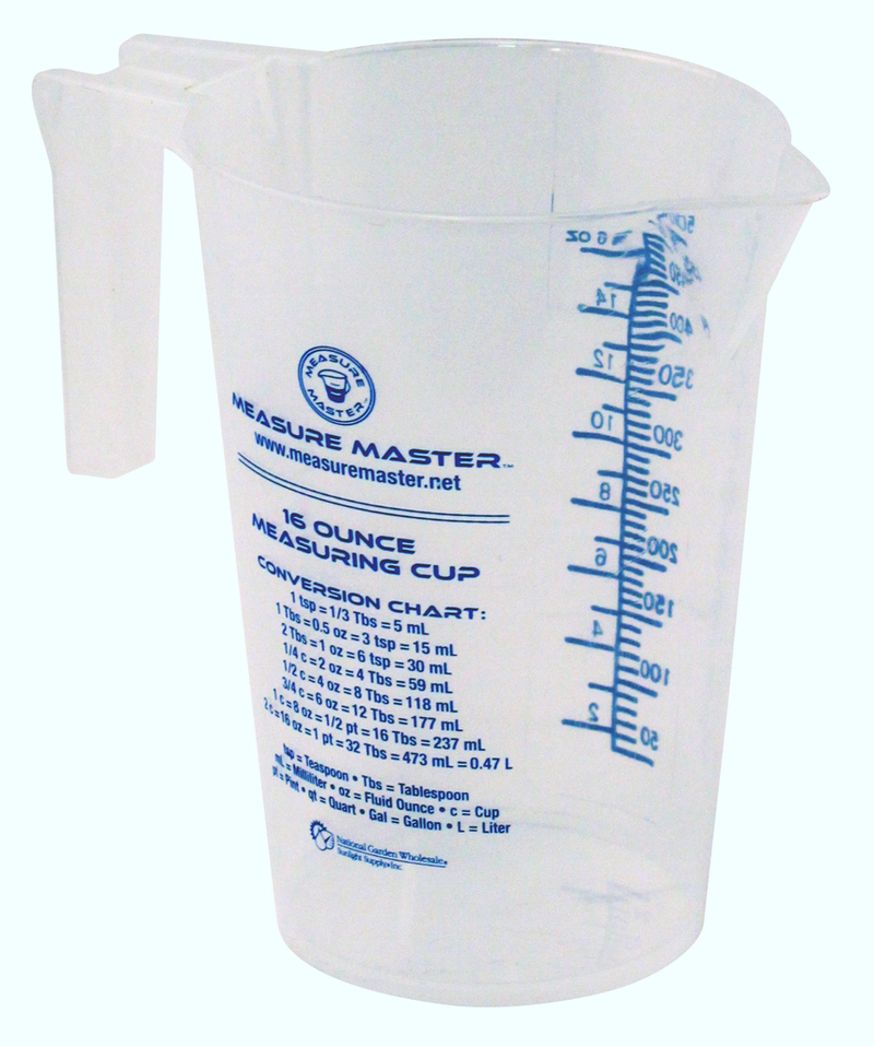 Measure Master: Graduated Round Container-16 oz / 500 ml