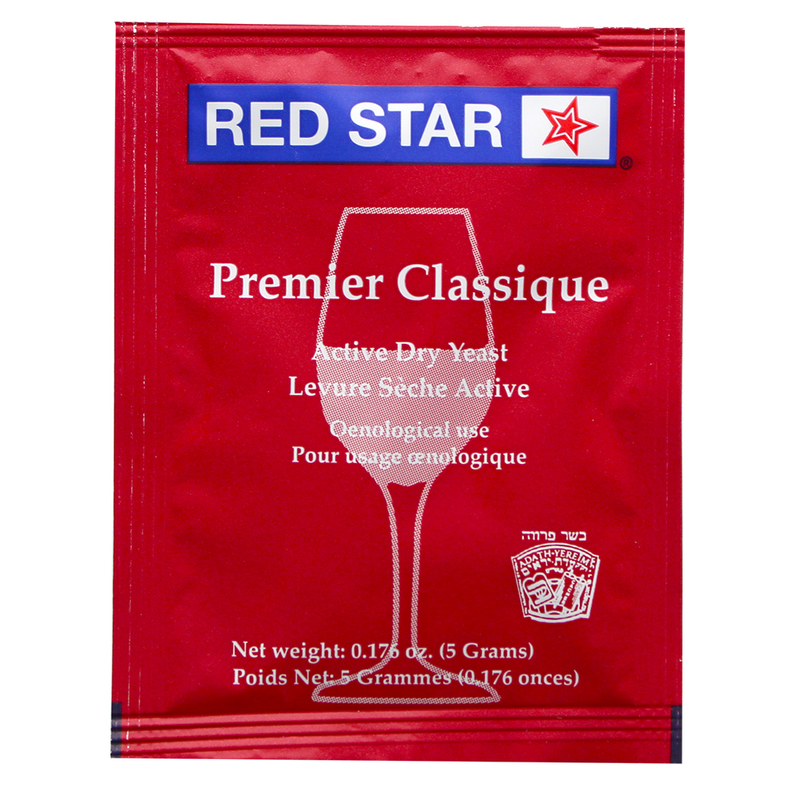 Red Star Premier Classique Dry Wine Yeast