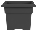 Bloem Veranda Square Planter - Charcoal