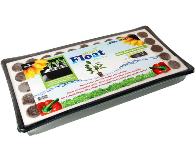 Jump Start Floating Grow Tray with Plugs - 55 cells