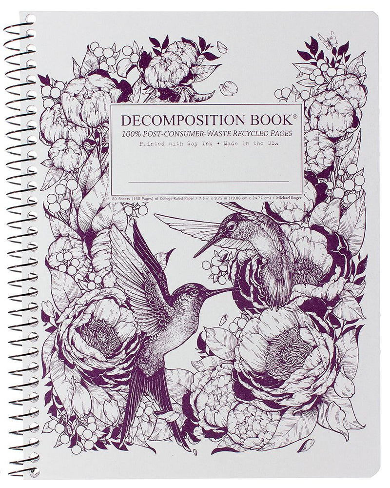 Hummingbirds Pocket Decomposition Book