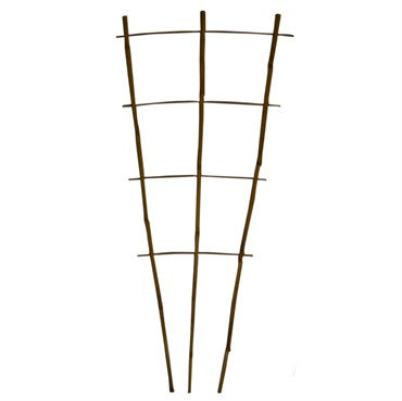 Natural Bamboo Fan Trellis - 48 in