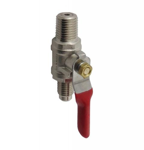 Ball Valve with check-1/4 in MPTx1/4 in MFL