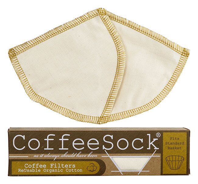 Coffee Sock Basket Filter-2/pk