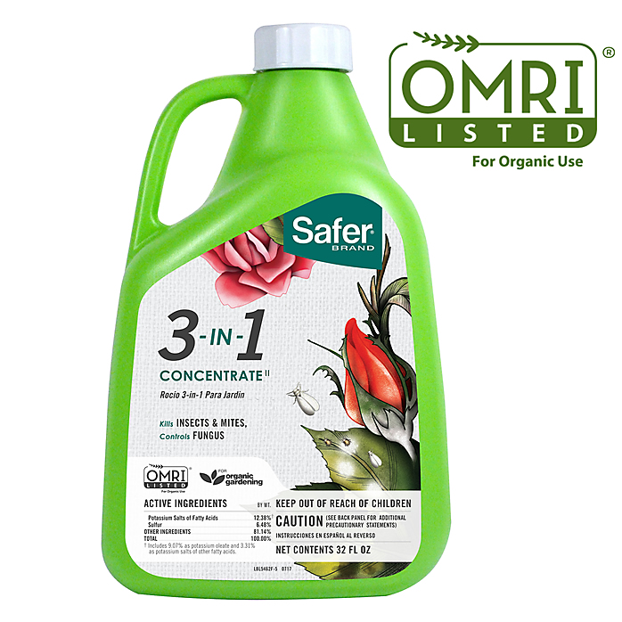 Safer® Organic 3-in-1 Garden Spray