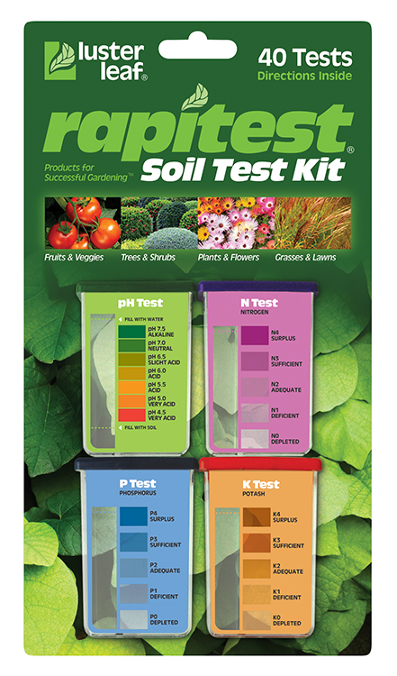 Luster Leaf: Rapitest Soil PH/NPK Test Kit