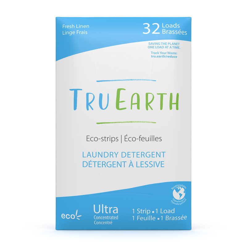 Tru Earth Fresh Linen Laundry Strips - 32 loads