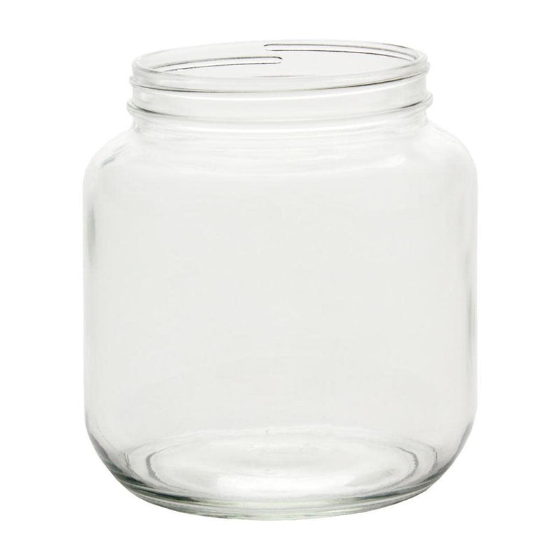 Glass Pickle Jars with Lid