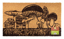 Mushrooms Coir Doormat