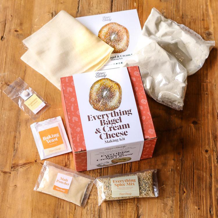 FarmSteady Everything Bagel and Cream Cheese Making Kit