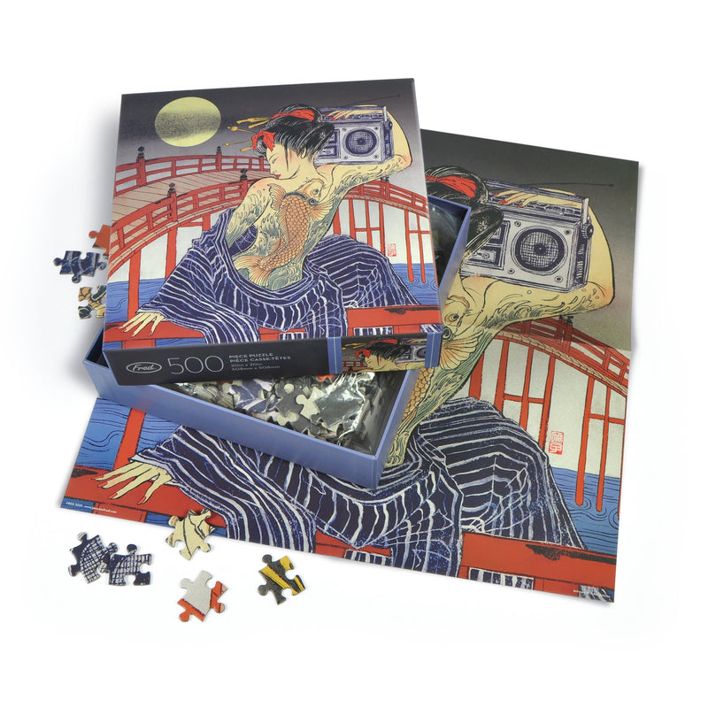 Shimizu Taiko-Bashi Puzzle - 500 pieces