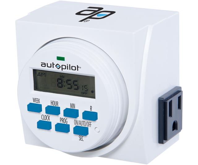 Autopilot Dual-Outlet Digital Timer