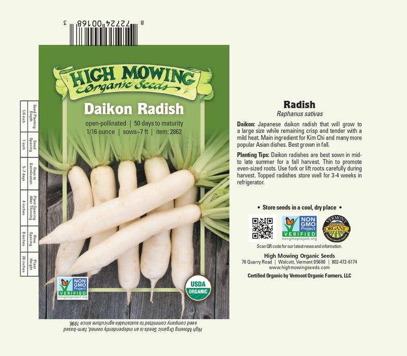 Daikon Radish Seeds