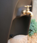 Black Moby Rain Barrel - 65 gal