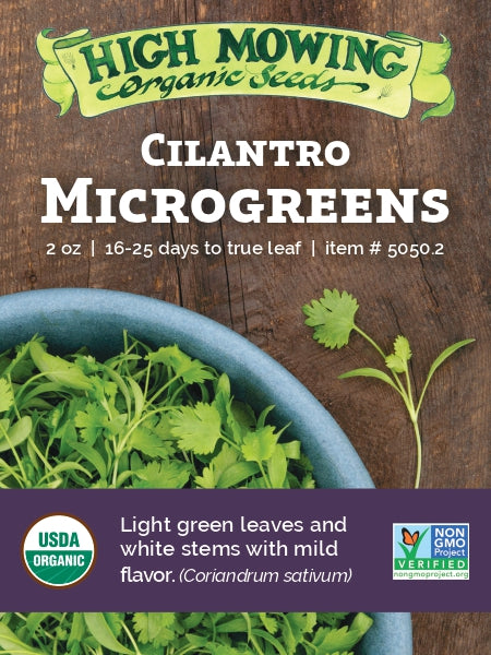 Cilantro Microgreens - 2 oz