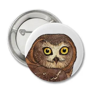 The Bower Studio Owl Pin