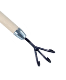 DeWit Long-Handled 3-Tine Cultivator