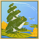 Gift Enclosure-Frog Yoga