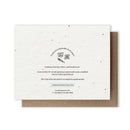 The Bower Studio Botanical Thank You Greeting Card