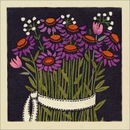 Purple Flowers Gift Enclosure