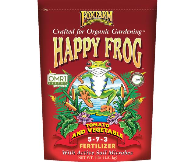 FoxFarm Happy Frog Organic Tomato & Vegetable Fertilizer - 4 lb