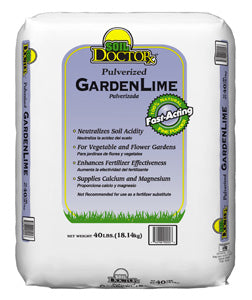 Dolomitic Pulverized Garden Lime - 40 lb