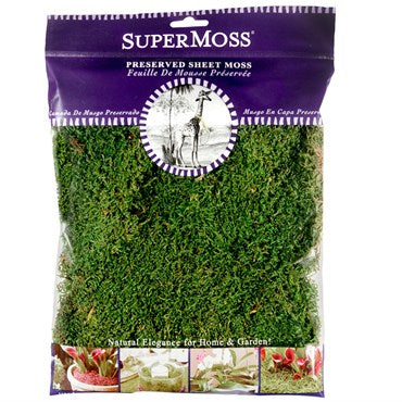 SuperMoss Preserved Sheet Moss - 2 oz
