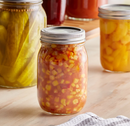 Choice 16 oz Pint Regular Mouth Canning Jars - case/12