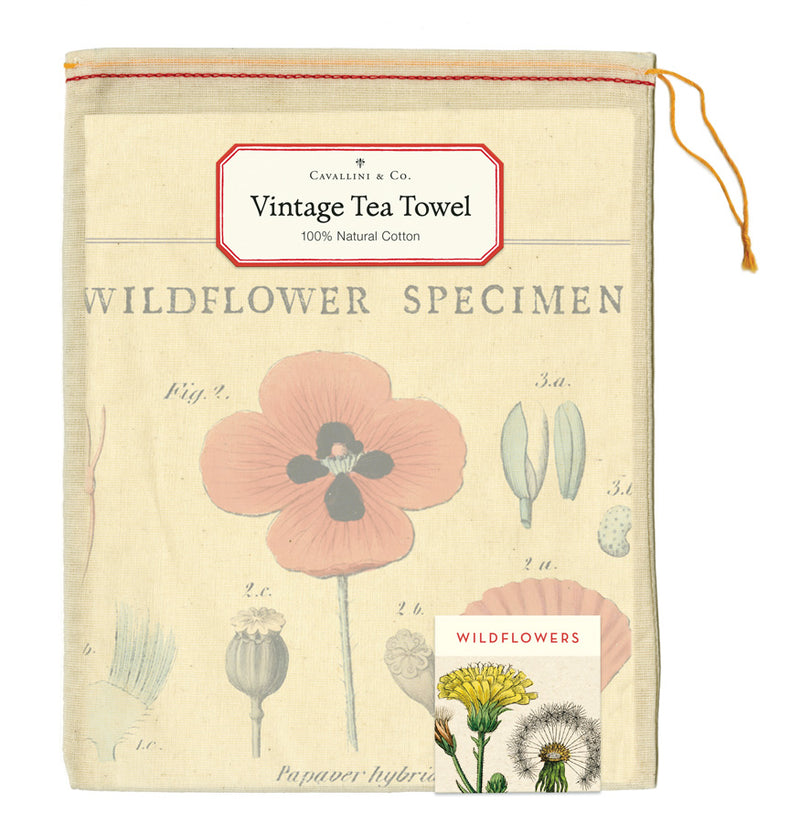 Wildflowers Tea Towels