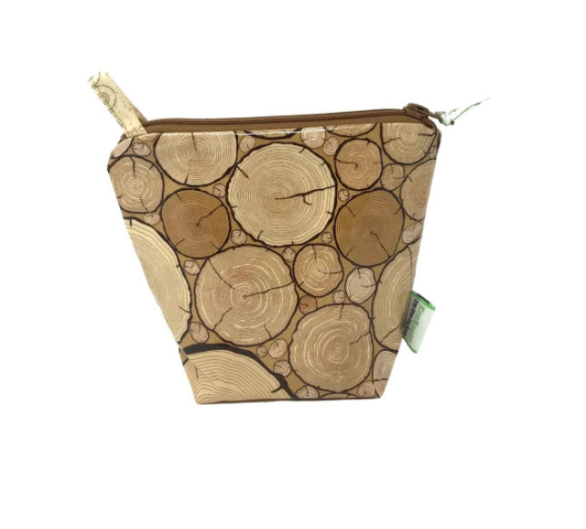 EcoBagIt! Zip Reusable Sandwich Bag - Wood