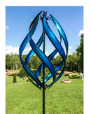 Blue Stratus Wind Spinner