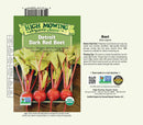 Detroit Dark Red Beet Seeds
