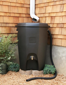 Black Moby Rain Barrel - 65 gal
