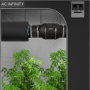 AC Infinity Cloudline T8 Inline Duct Fan w/LCD Display & Controller - 8 in