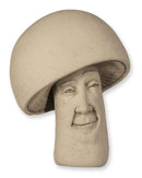 A Fun-Gi Aged Stone Mushroom Wall Plaque
