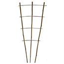 Natural Bamboo Fan Trellis - 36 in