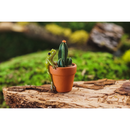 Mini Frog Climbing Cactus Pot