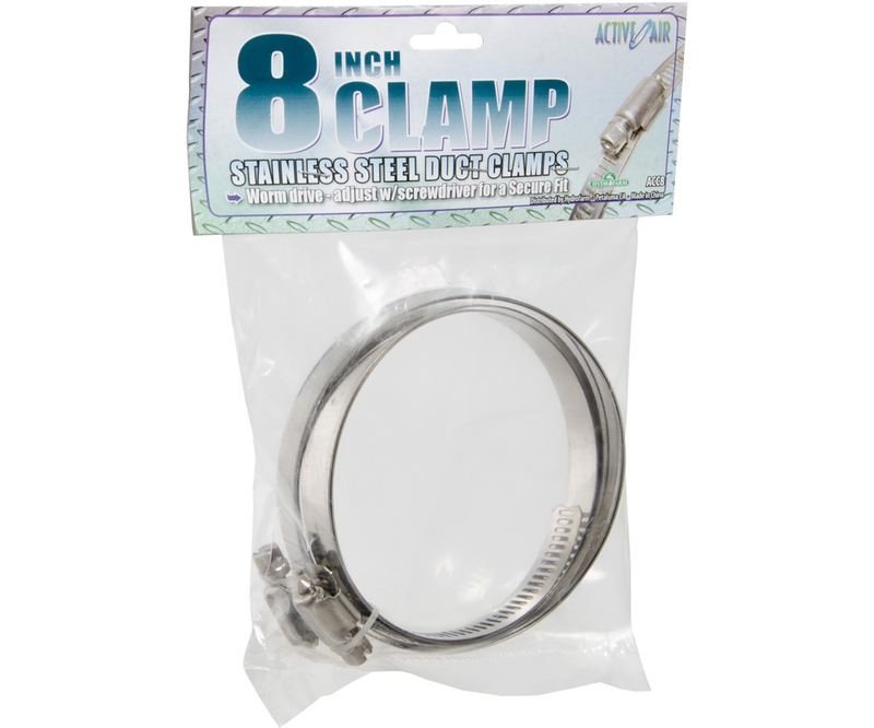 Active Air Stainless Steel Ducting Clamps - 2/pk