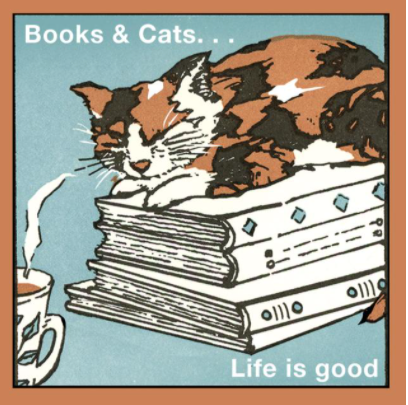 Books & Cats Gift Enclosure