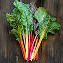 Swiss Chard: Improved Rainbow Blend Seeds